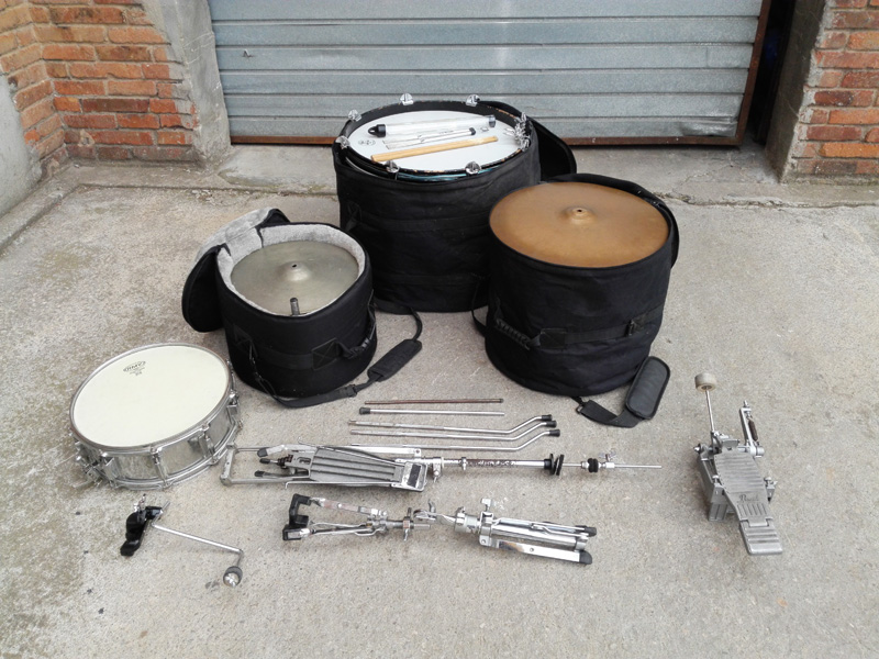 bateria raf instrumento musica percusion madera inox 1u